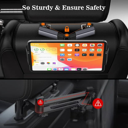 HoldMate™ – Car Headrest Phone & Tablet Holder