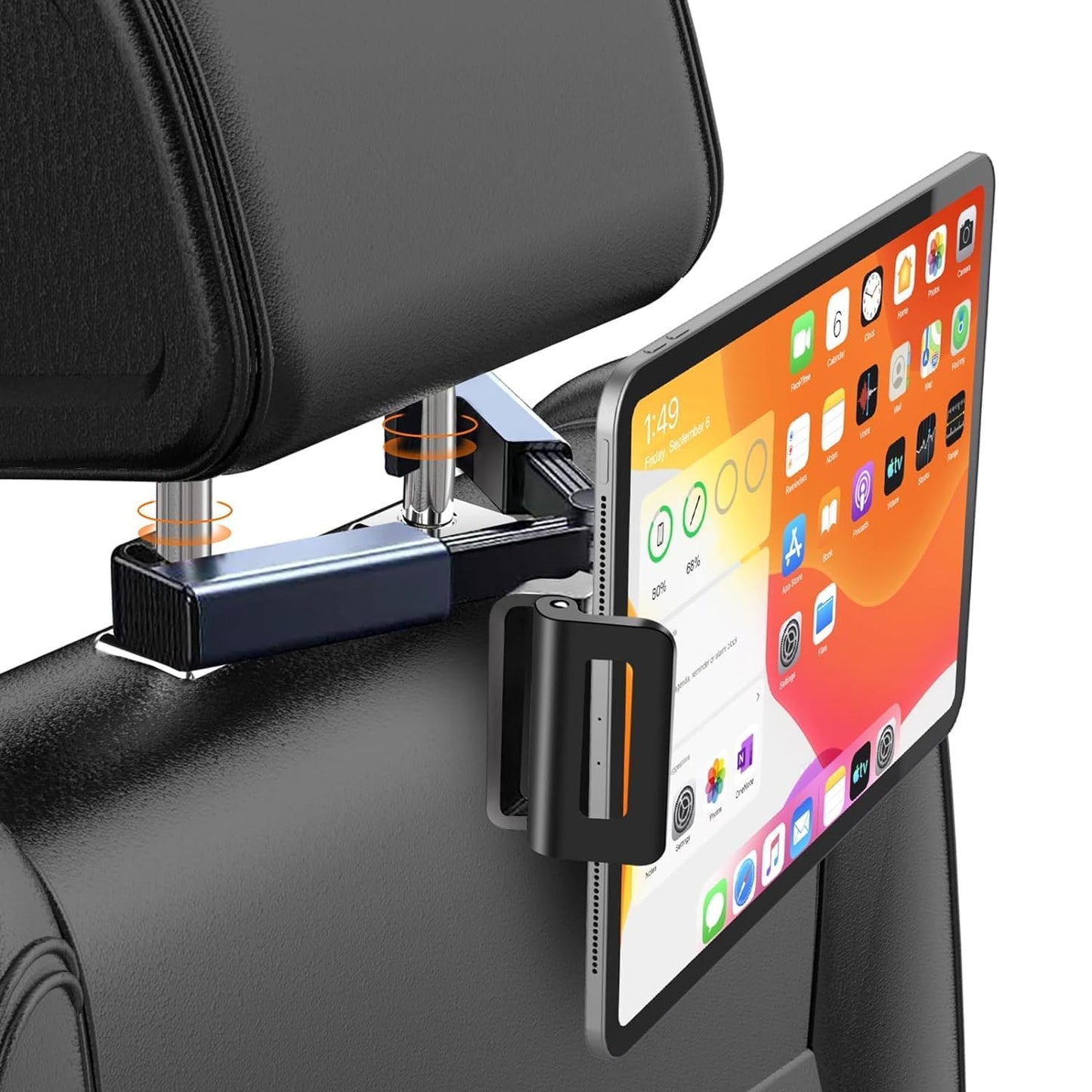 HoldMate™ – Car Headrest Phone & Tablet Holder