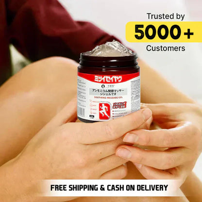 Japanese Instant Pain Relief Soothing Massage Gel (Buy 1 Get 1 Free)