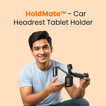 HoldMate™ – Car Headrest Phone & Tablet Holder