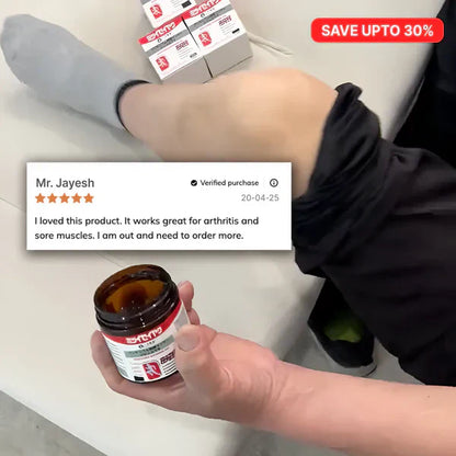 Japanese Instant Pain Relief Soothing Massage Gel (Buy 1 Get 1 Free)